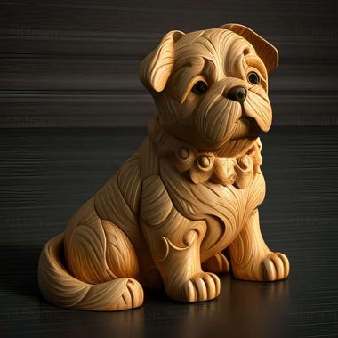 3D модель Русская игрушечная собака (STL)